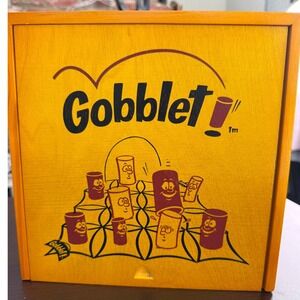 Goblet Fun Strategy Board‎ Game Wood Storage Case Award-Winning Brand - Complete